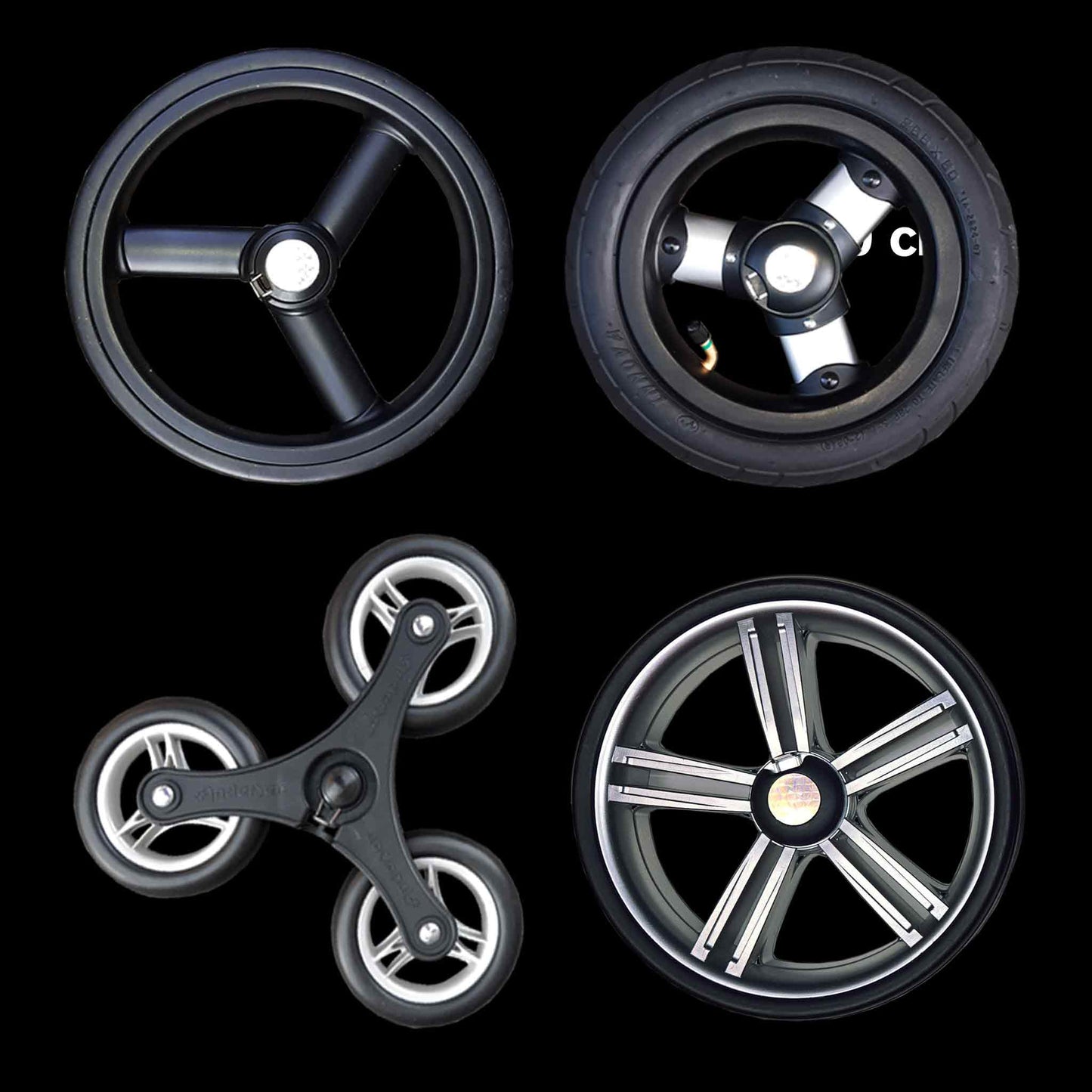 Zusatzräder für Royal-Gestell