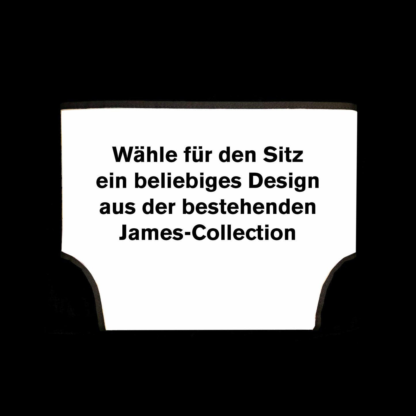 Sitzbezug-Design Komfort-Gestell