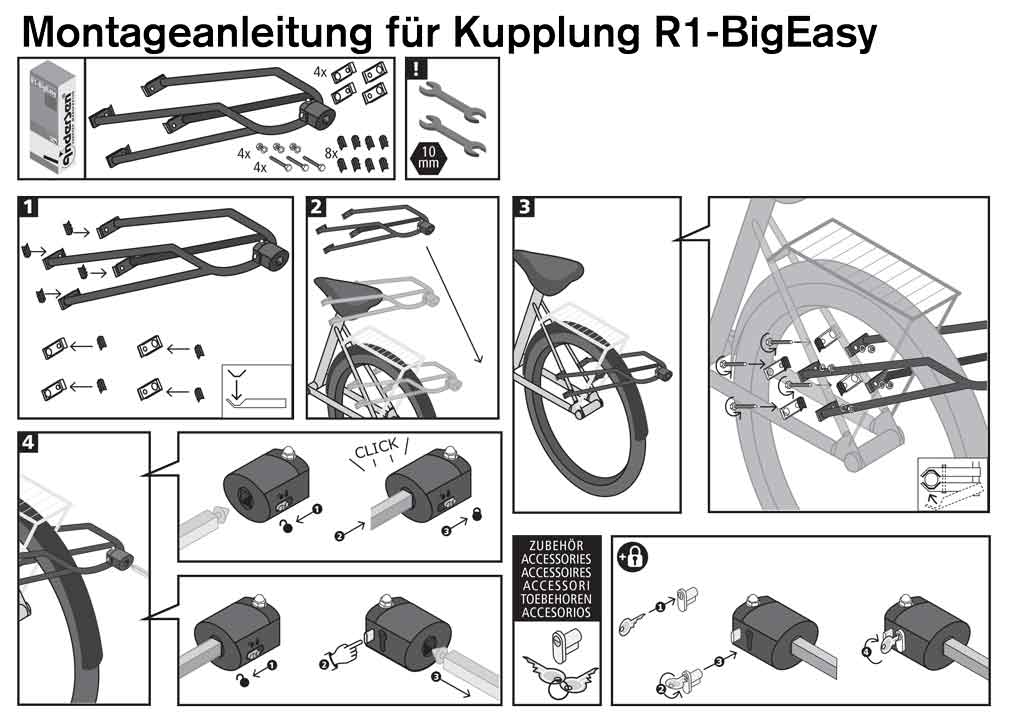 Fahrradkupplungen